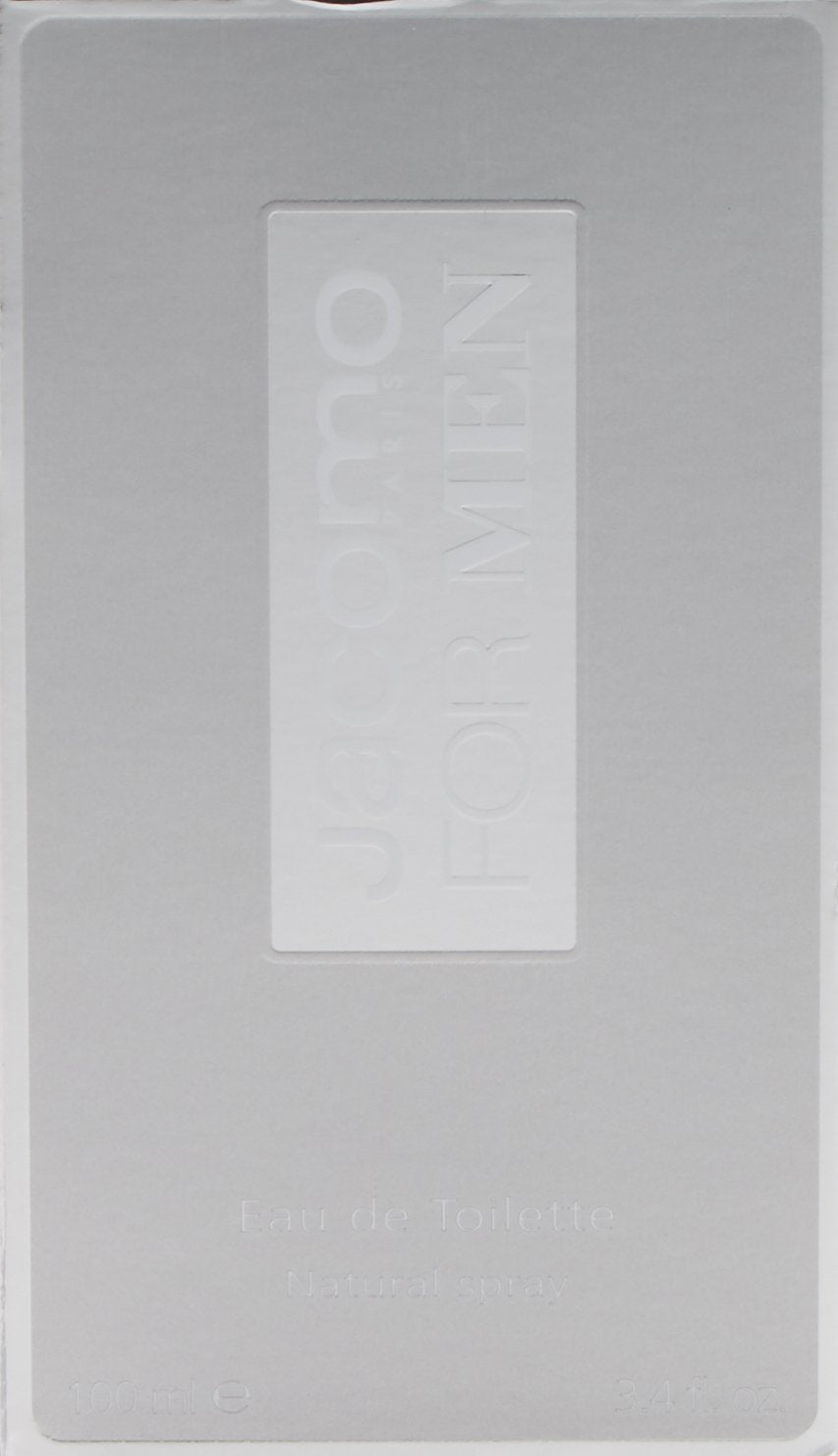 Jacomo Homme EDT 100 Vapo (silver), 1er Pack (1 x 100 ml), 100 ml