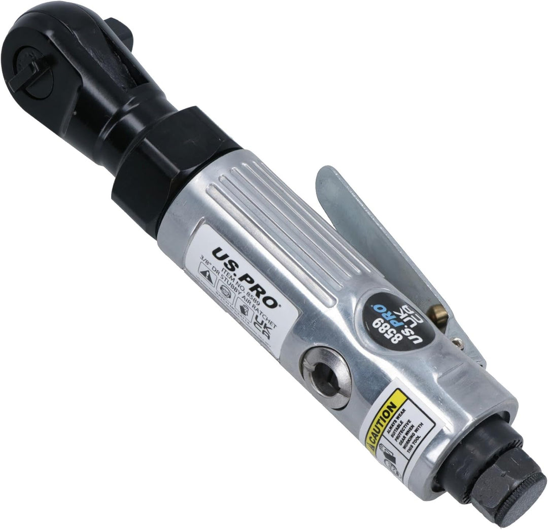 Stubby Air Ratsche/Schraubenschlüssel 3/8 "Laufwerk von US Pro AT005