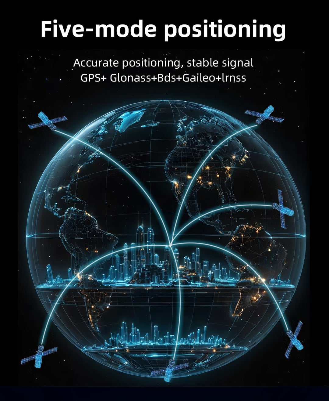 HGLRC M100 Pro GPS-Modul - Hochpräzises GPS mit GLONASS/Beidou-Unterstützung, Ultraleicht und Kompak