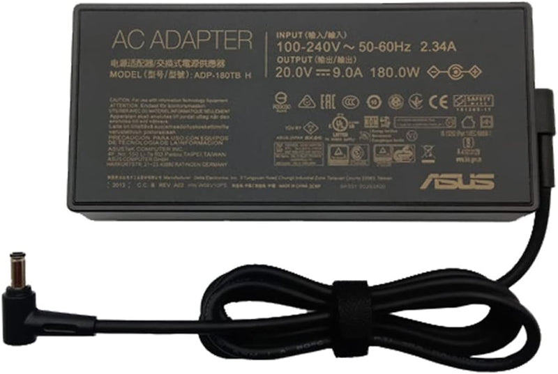 XITAIAN ADP-180TB H 20V 9A 180W 6.0X3.7mm Adapter Netzteil Ladegerät Ersatz für ROG Zephyrus GA502 G