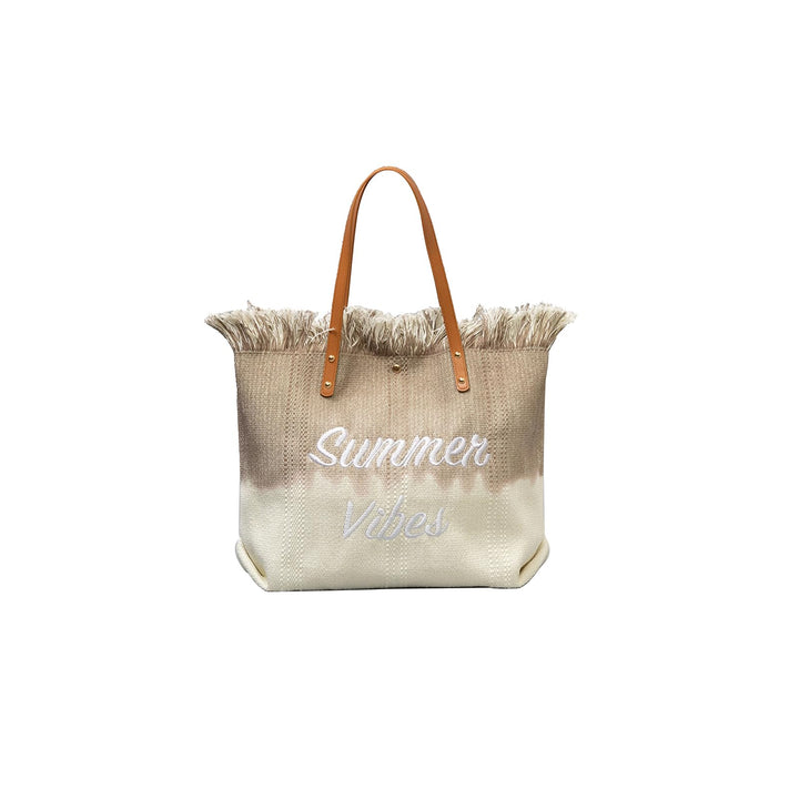 CORIOS Damen Canvas Handtasche Sommer Strand Tasche Böhmische Tote Beutel Grosse Schultertasche Casu