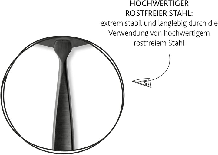 BOSKA Käsehobel Monaco+ Special Edition Schwarz mit Antihaftbeschichtung Schwarzer Käsehobel, Schwar