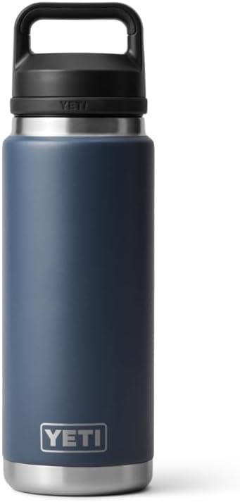 YETI Rambler Flasche Mit Chug-Verschluss, Navy, 26 oz (769 ml), Navy