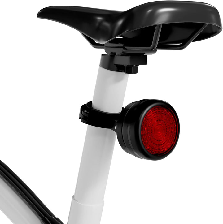 Verstellbare Fahrradhalterung für Garmin Varia, kompatibel mit 27,2 mm und 30,9 mm Sattelstützen, Al