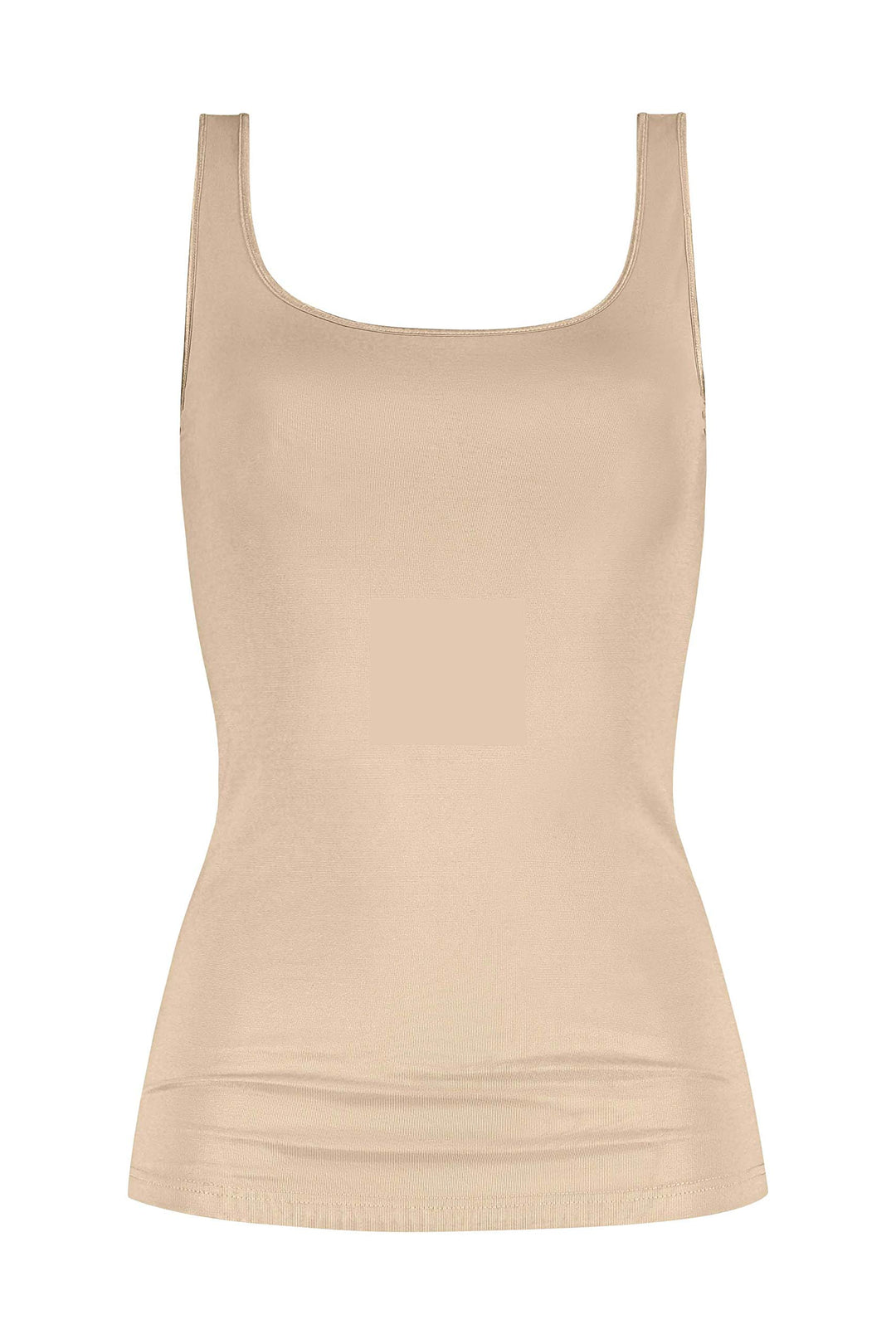 Mey Tagwäsche Serie Emotion Damen Tops breiter Träger 55204 M Beige, M Beige
