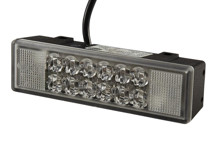 HELLA - LED-Blitz-Kennleuchte - WL-LED - 24V - rot - Schraubanschluss/Einbau - Kabel: 800mm - Stecke
