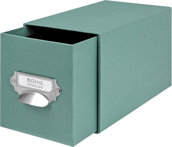 Rössler SOHO CD-Schubladenbox | Schubladen-Aufbewahrungsbox | Organizer mit Schublade | Storage Box
