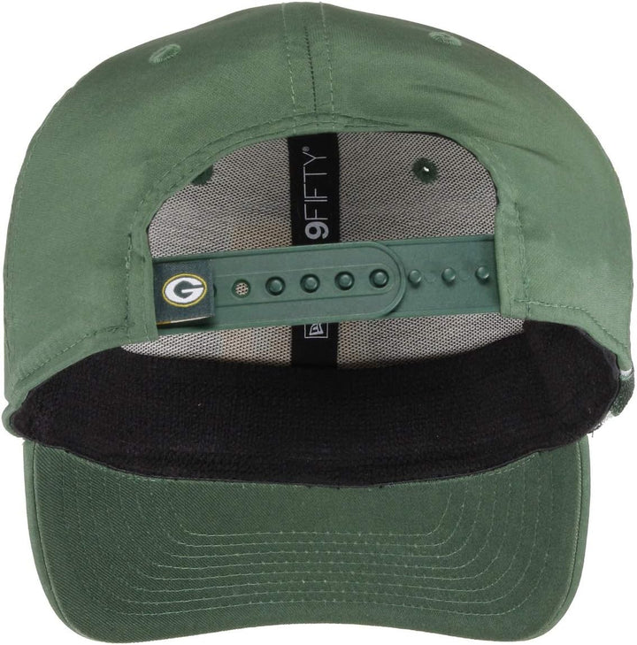 New Era NFL Cap 9fifty verstellbar Snapback Sideline American Football 2019 2020 Packers-Green S-M,