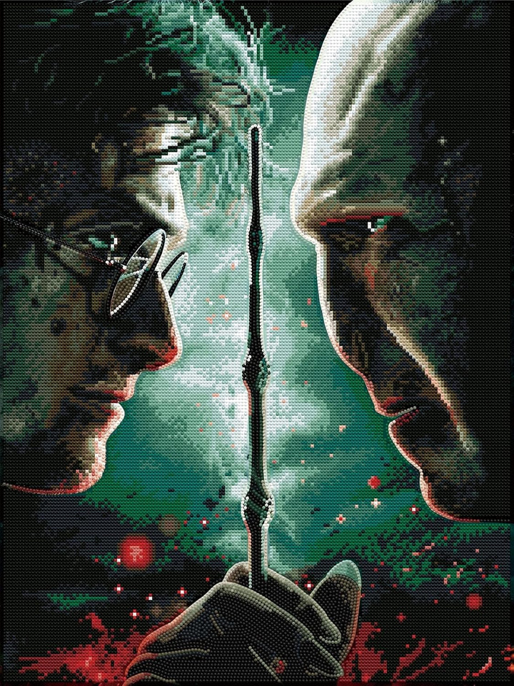 DIAMOND DOTZ 2595257 Harry Potter vs. Voldemort, Diamond Painting