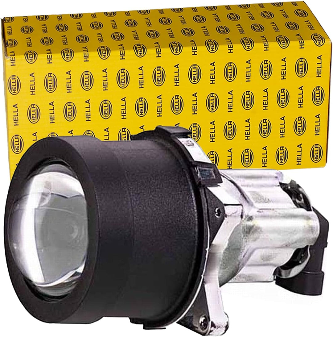 HELLA - DE/Halogen-Hauptscheinwerfer - Modul 60 - 12V - rund - Einbau - Lichtscheibenfarbe: transpar