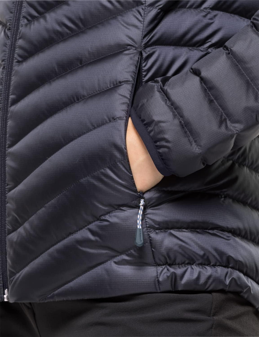 Jack Wolfskin Damen Passamani Down Hoody W Daunenjacke S graphite, S graphite