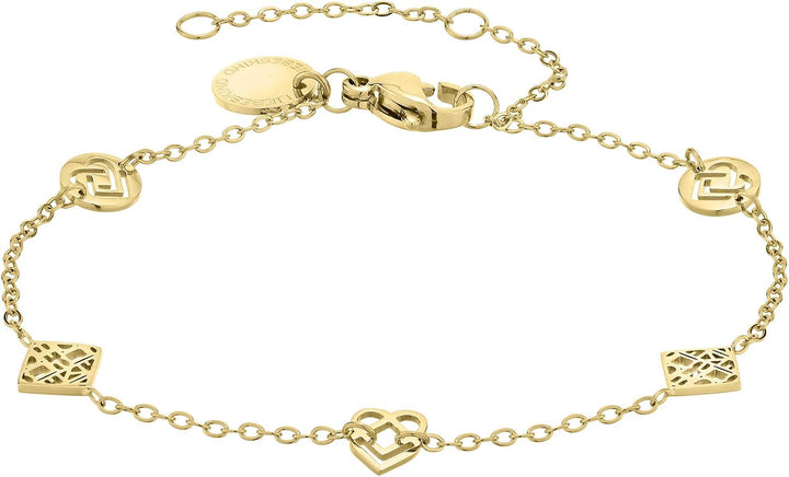 LIEBESKIND BERLIN Herz-Schmuck für Damen – Armbänder, Ketten und Ohrschmuck aus Edelstahl mit Liebes