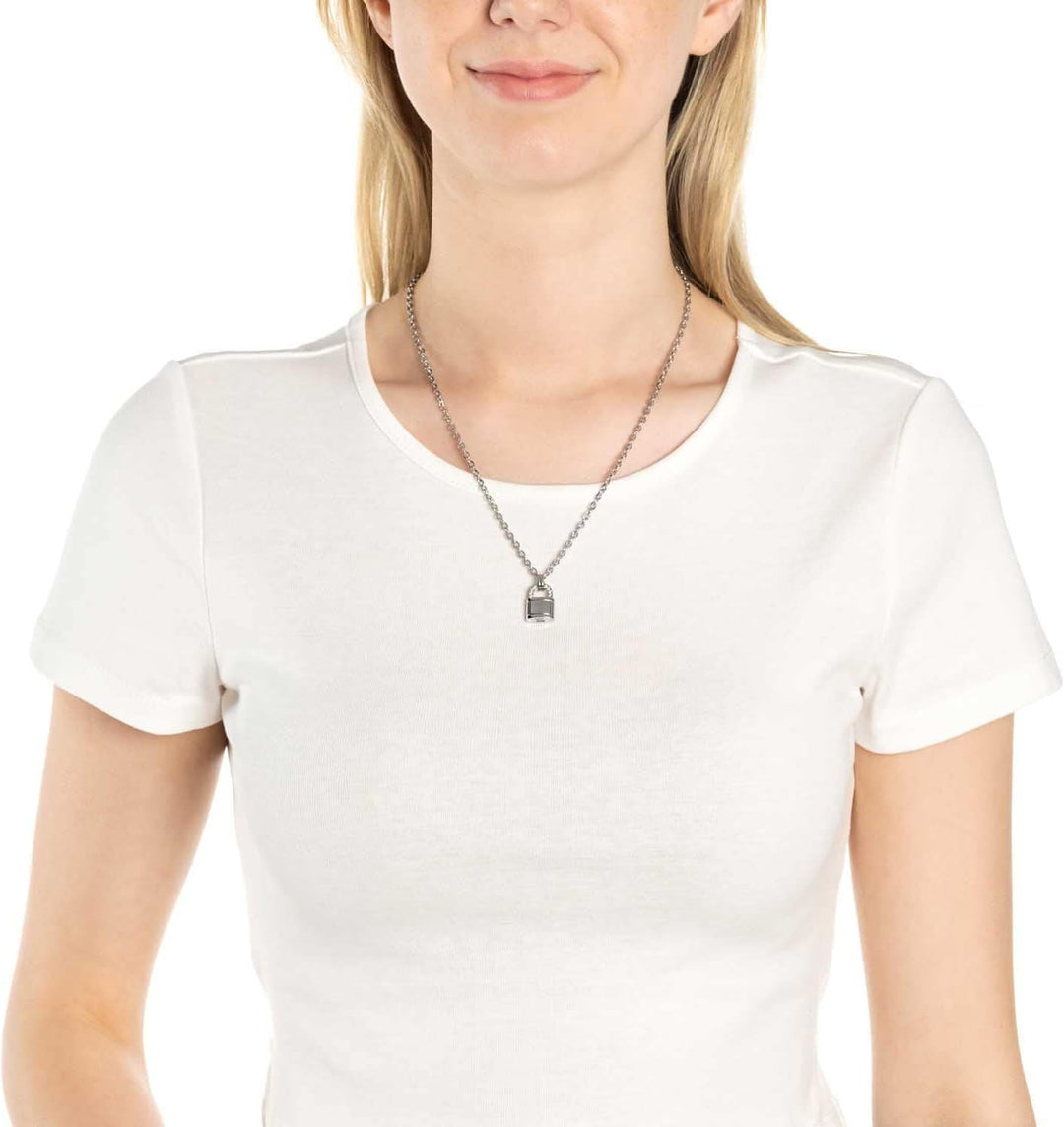 JEWELS BY LEONARDO Galera Halskette aus Edelstahl 1 Stück, kurze diamantierte Kette mit Zirkonia-bes
