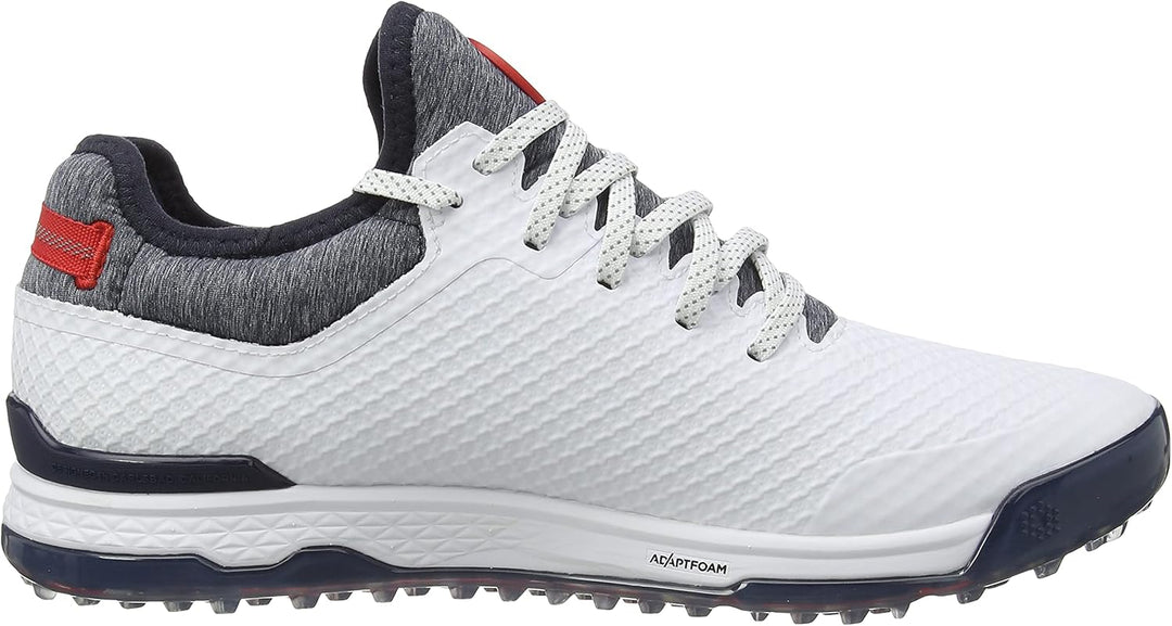 Puma Golf Herren PROADAPT ALPHACAT Spikeless wasserdichte Golfschuhe 42.5 EU Puma White Navy Blazer