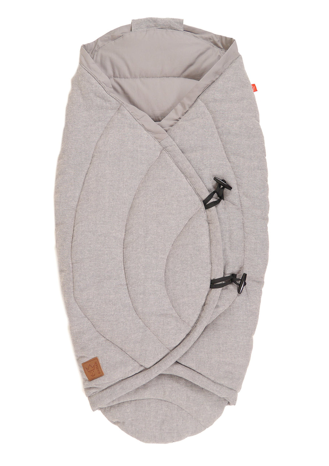 Kaiser 6536873 Sommer Einschlagdecke Carl Melange, Fb. Light Grey Melange, Perfekt für warme Tage ge