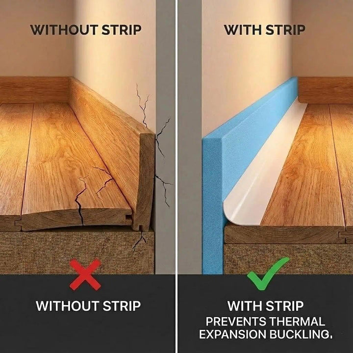 Randdämmstreifen Selbstklebend,Randdämmstreifen,Edge Insulation Strip für Estrich,Dämmband für Fussb