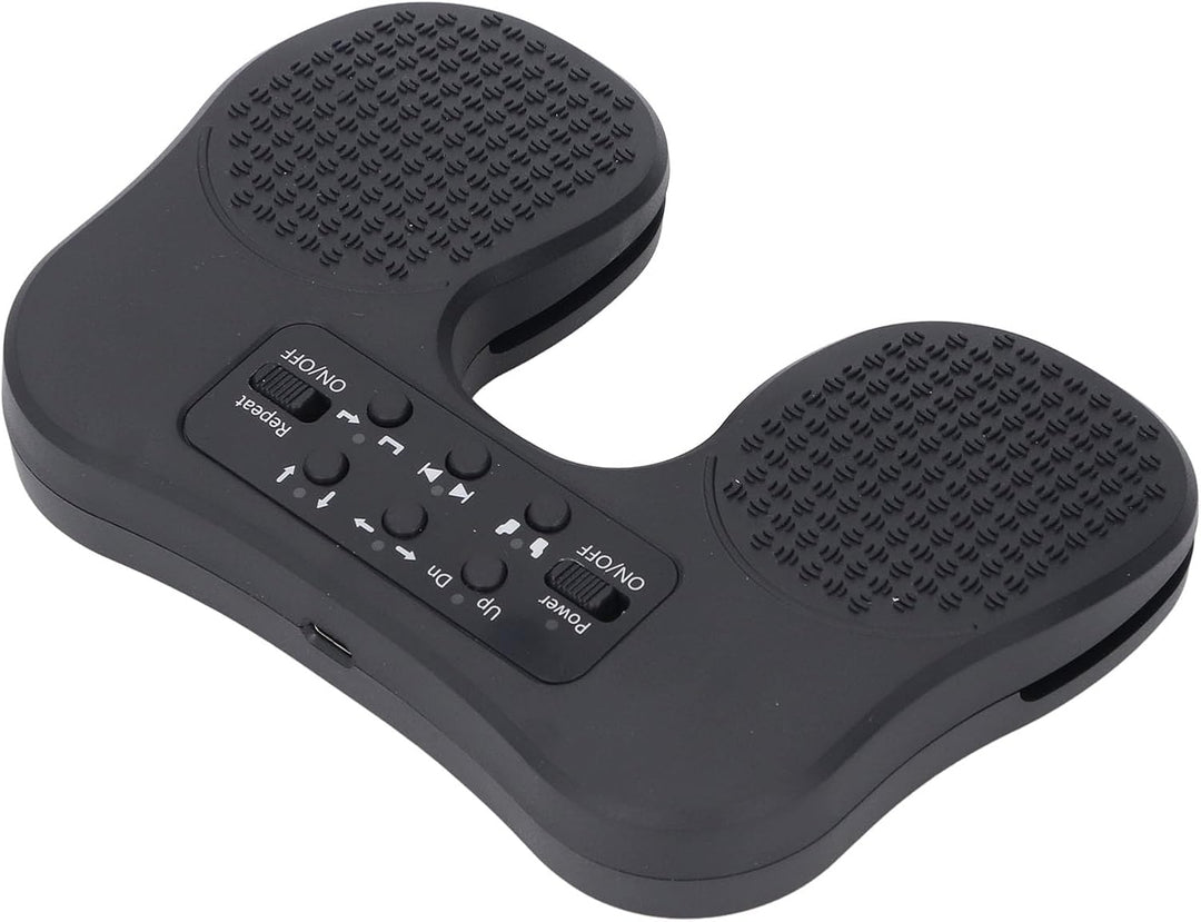 Musik Page Turner Pedal, Silent Wi Fi BT USB C Kabelverbindung, Individuelles Fusspedal für Tablets,