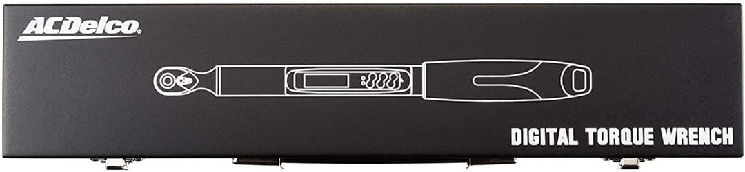 ACDelco ARM313-2A 1/4" Angle Digital Torque Wrench (1.5-30 Nm) with Buzzer, LED Flash Notification,