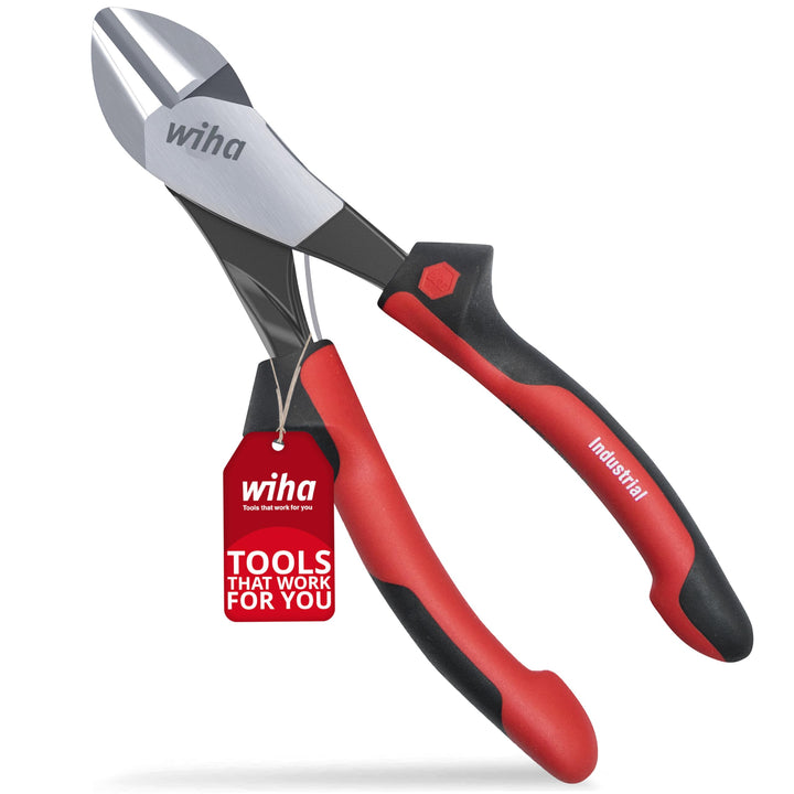 Wiha Kraftseitenschneider Industrial mit DynamicJoint® 160 mm I Seitenschneider mit ein- und ausscha