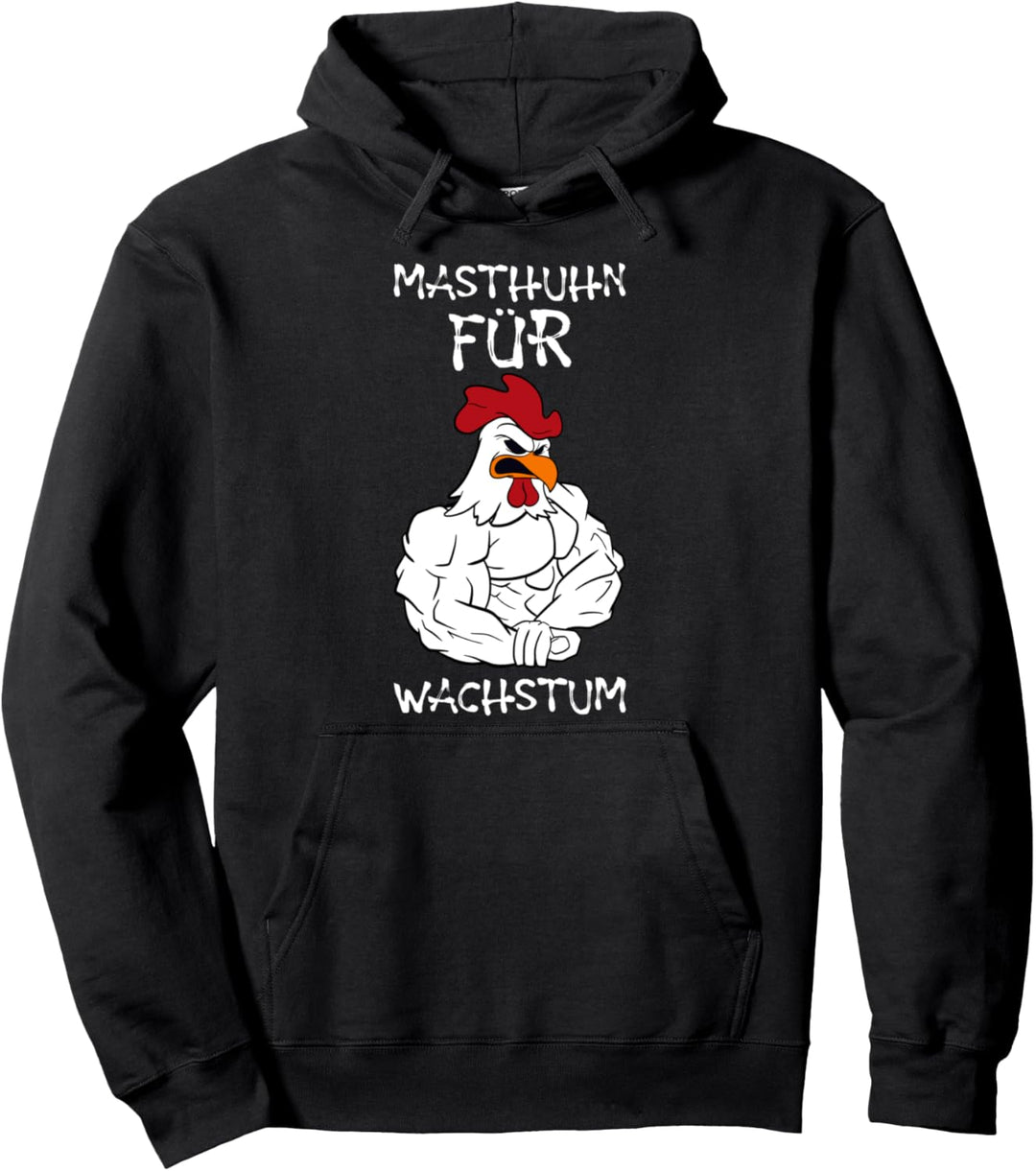 Fitness Bodybuilding Masthuhn für Wachstum Pullover Hoodie