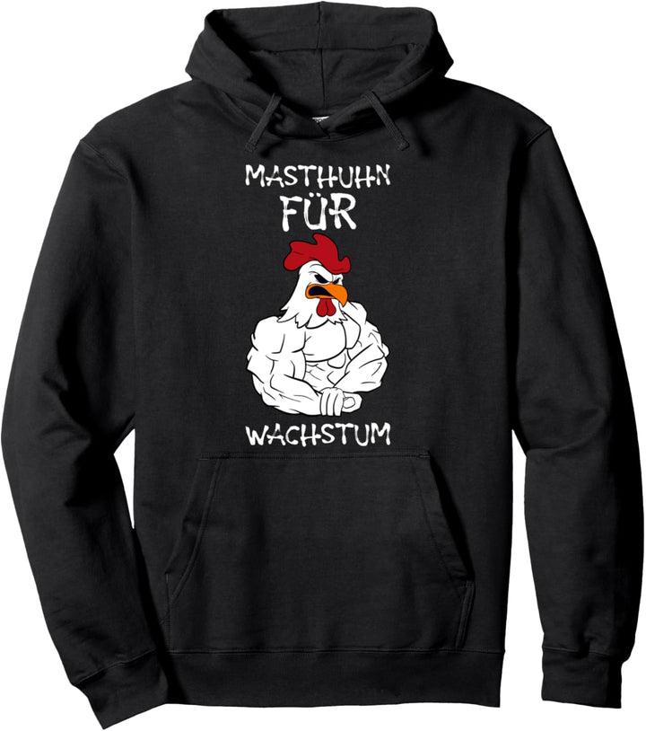 Fitness Bodybuilding Masthuhn für Wachstum Pullover Hoodie