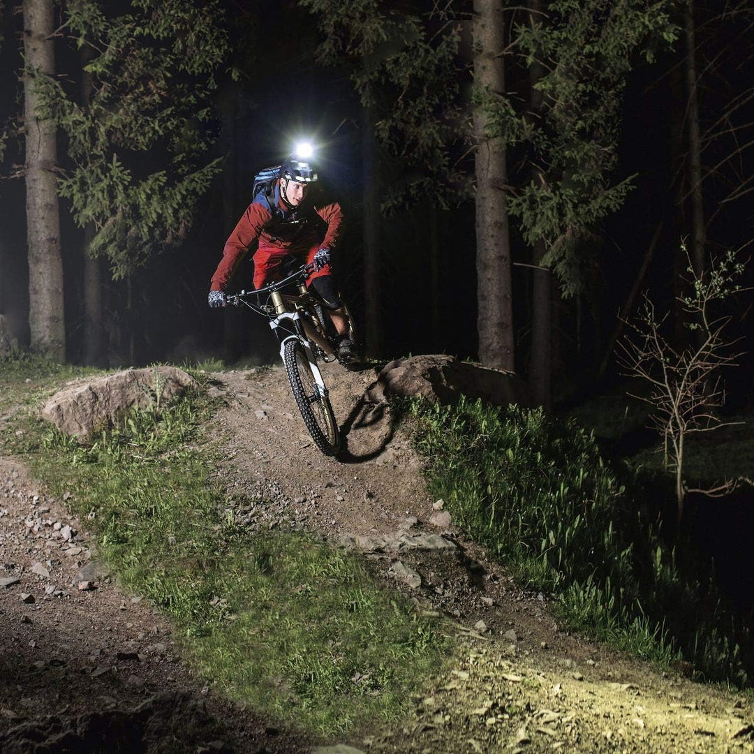 SIGMA SPORT Unisex – Erwachsene Led-helmlampe-2022044905 LED-Helmlampe, Schwarz, Einheitsgrösse