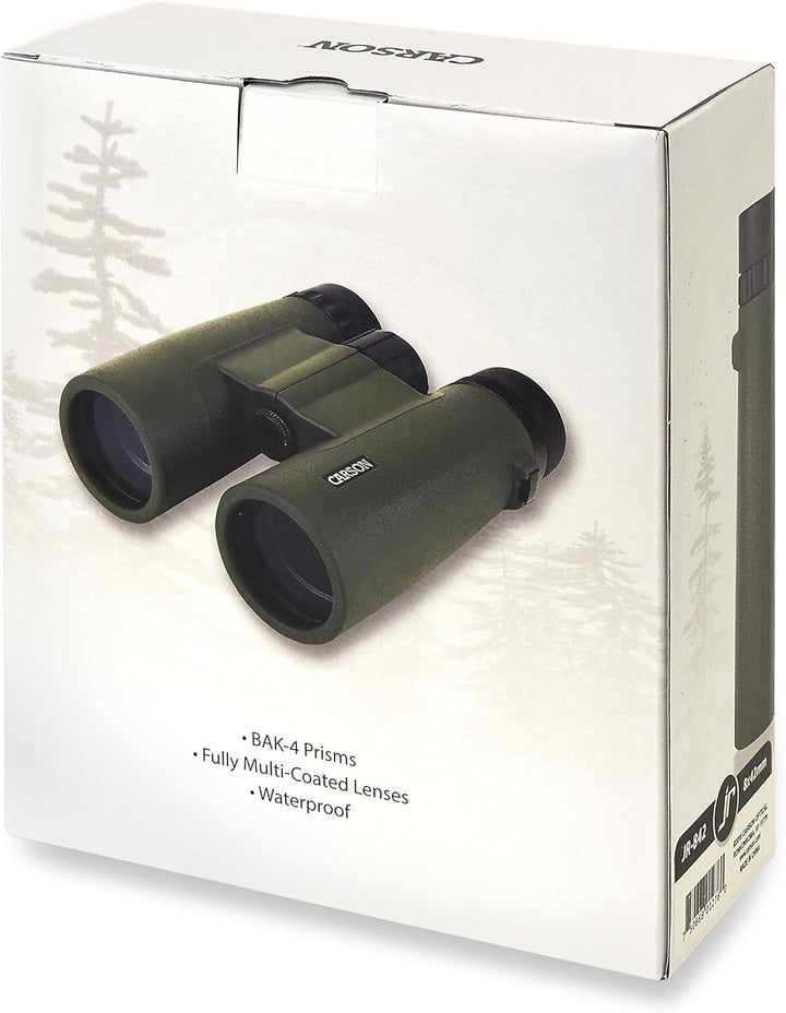 Carson Full-Size Fernglas, 8x42mm, wasserdicht und beschlagfrei (JR-842) 8x42mm Full-Size, 8x42mm Fu