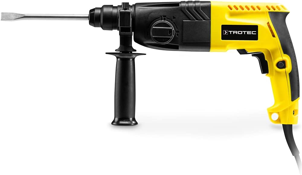 TROTEC Bohr- und Meisselhammer PRDS 05-230V – 620 W, 2,1 Joule, SDS-plus, Bohren/Hammerbohren/Meisse