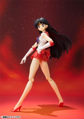 TAMASHII Nations Figur Sailor Mars Animation Color Edition Sailor Moon 14cm Standard, Standard