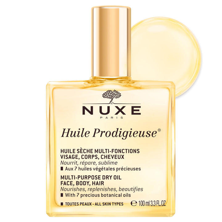 Nuxe Huile Prodigieuse – Pflegeöl für Gesicht, Körper und Haar – Alle Hauttypen (1 x 100 ml) 100 ml
