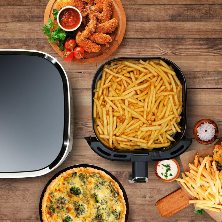 alpina Heissluftfritteuse 4.5L - Airfryer für 3 bis 4 Personen - Air Fryer mit Digitalanzeige - Eins