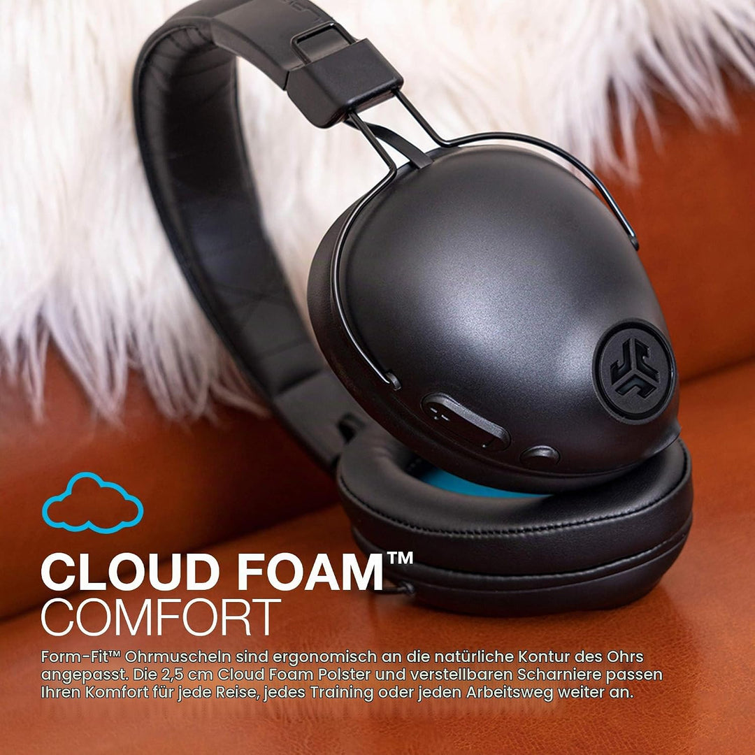 JLab Studio Pro Bluetooth Kopfhörer - Kabellose Kopfhörer, Over-Ear Mit Mehr Als 50 Stunden Bluetoot