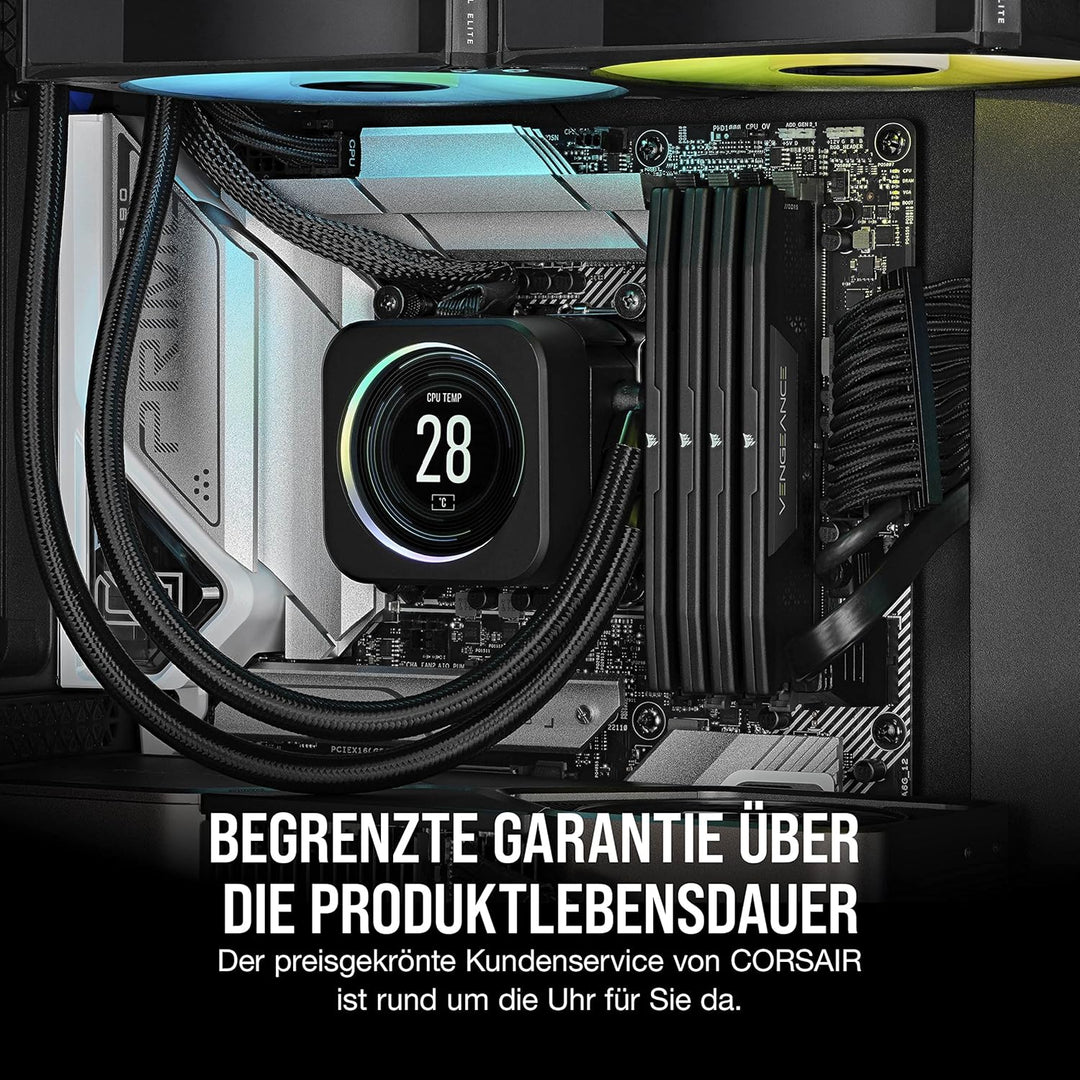 Corsair VENGEANCE DDR5 RAM 32GB (2x16GB) 5600MHz CL36 Intel XMP iCUE Kompatibel Computer Speicher -