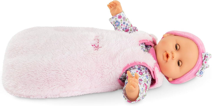 Corolle Mon Premier Poupon Schlafsack Plüsch, für alle 30cm Babypuppen, ab 18 Monaten