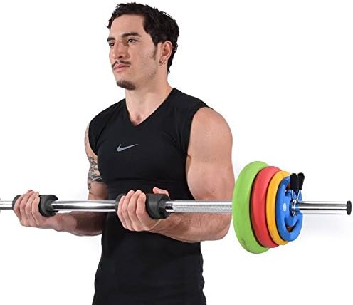 Oliver Prime Pump - Langhantel Set für Fitness & Krafttraining – Studio Qualität, verschiedene Gewic