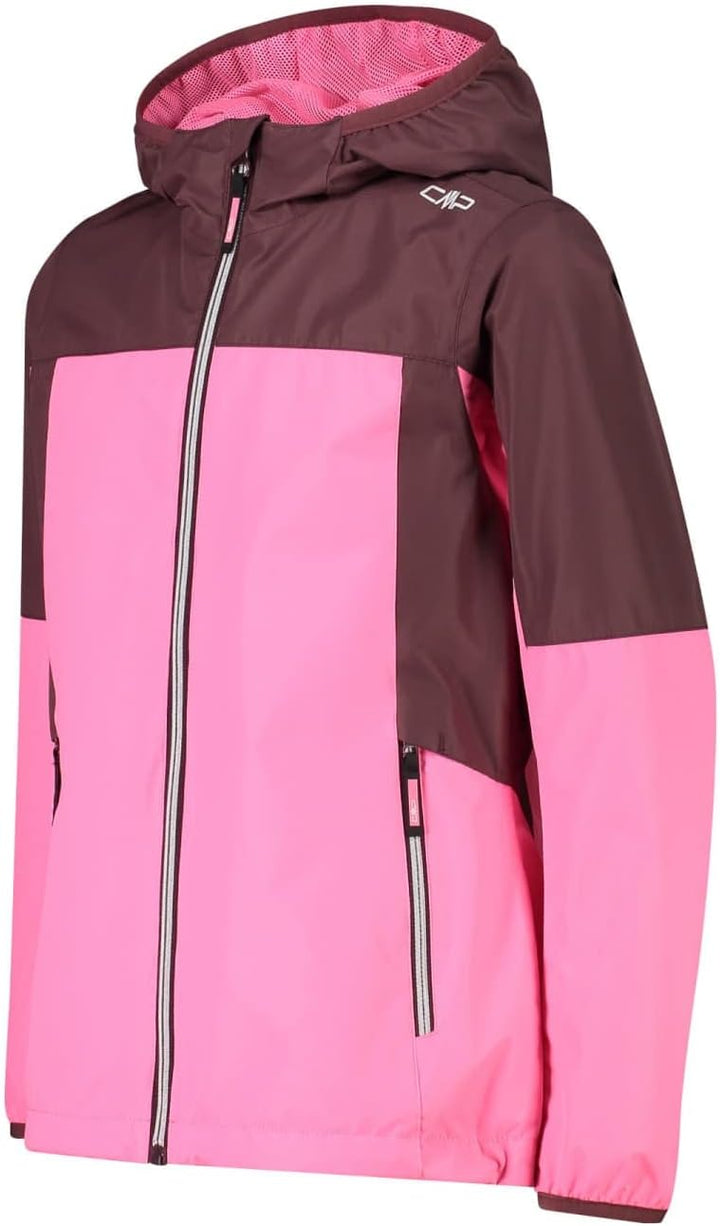 CMP ERROR:#N/A Ripstop-kinderjacke mit Fester Kapuze Jacke, Neon Pink
