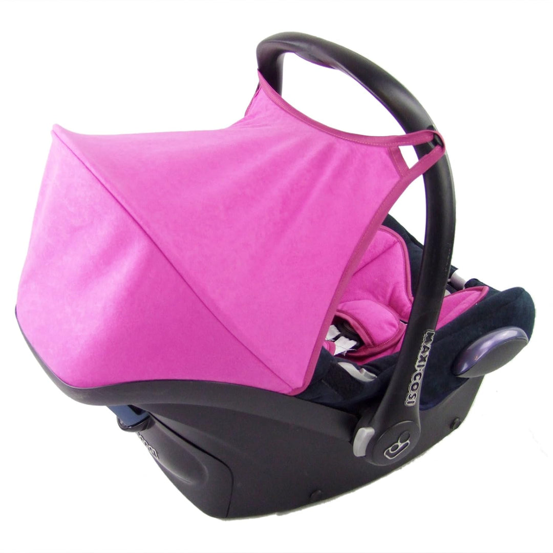 BAMBINIWELT Bezug Ersatzbezug kompatibel mit Maxi-Cosi CabrioFix für Babyschale 7-tlg Komplett-Set (