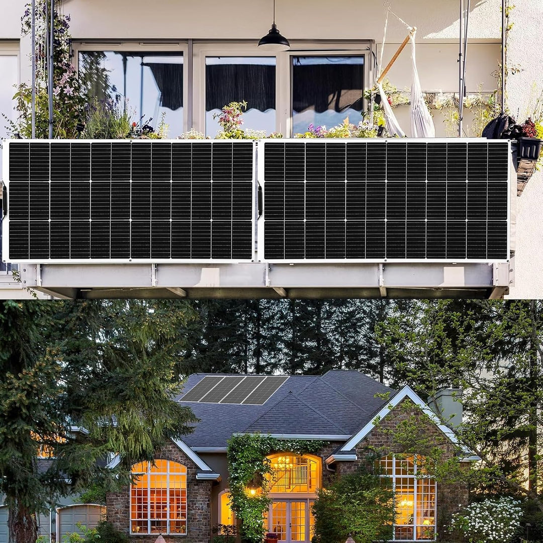 120W 12V Solarpanel Flexibel, Monokristallines Flexibles Solarpanel Solarmodule Schmal Lang, für Woh