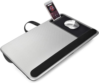 Modazon Laptopkissen für Bett mit Kissen，Laptop Unterlage Zubehör Couch mit Mausunterlage and Handge