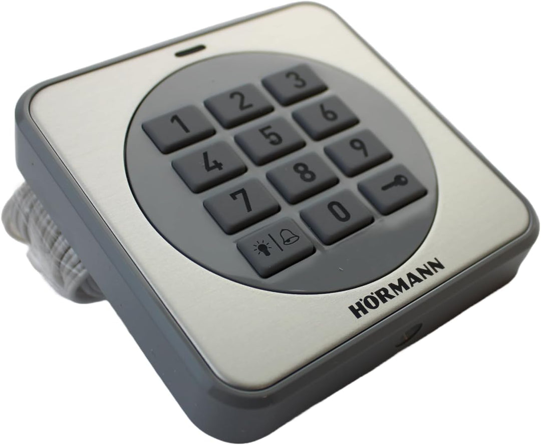 Hörmann 4511632 Codeschloss/Codetaster CTR 3b-1 ~ beleuchtetes Ziffernfeld, 4 Zahlencodes programmie