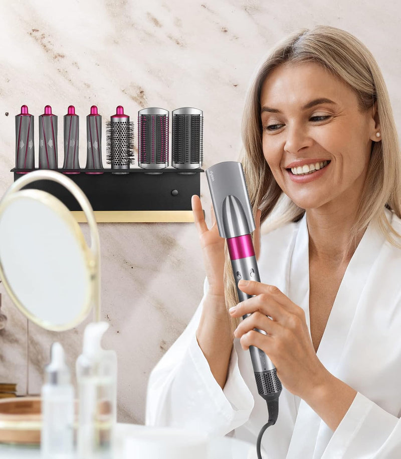 AXNSATRE Halterung für Dyson Airwrap, Wandhalterung mit Schrauben und Kleber für Dyson Airwrap, Halt