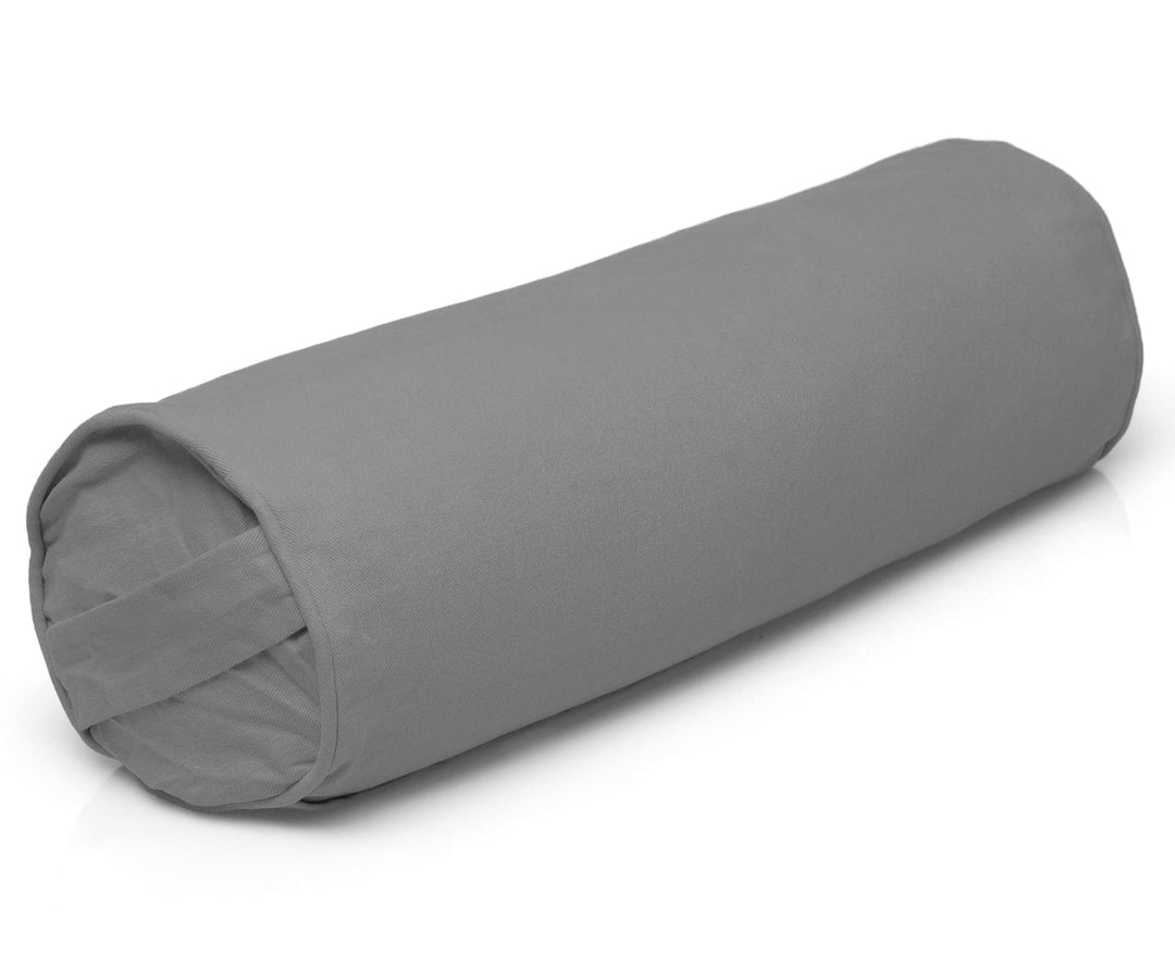 Yogistar Yoga-Bolster Yin - Basic - Rund graphit, graphit
