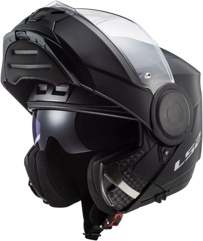 LS2 Motorradhelm FF902 SCOPE SOLID MATT BLACK, Schwarz, XS XS Schwarz, XS Schwarz