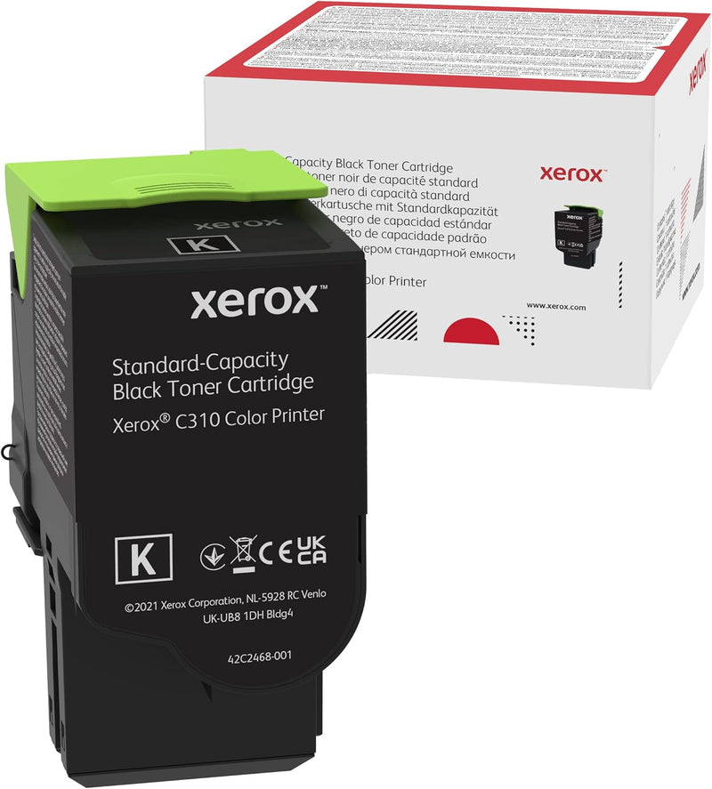 Xerox C310/C315 Tonerkartusche, Schwarz, Standardkapazität (3.000 Seiten) Schwarz Keine