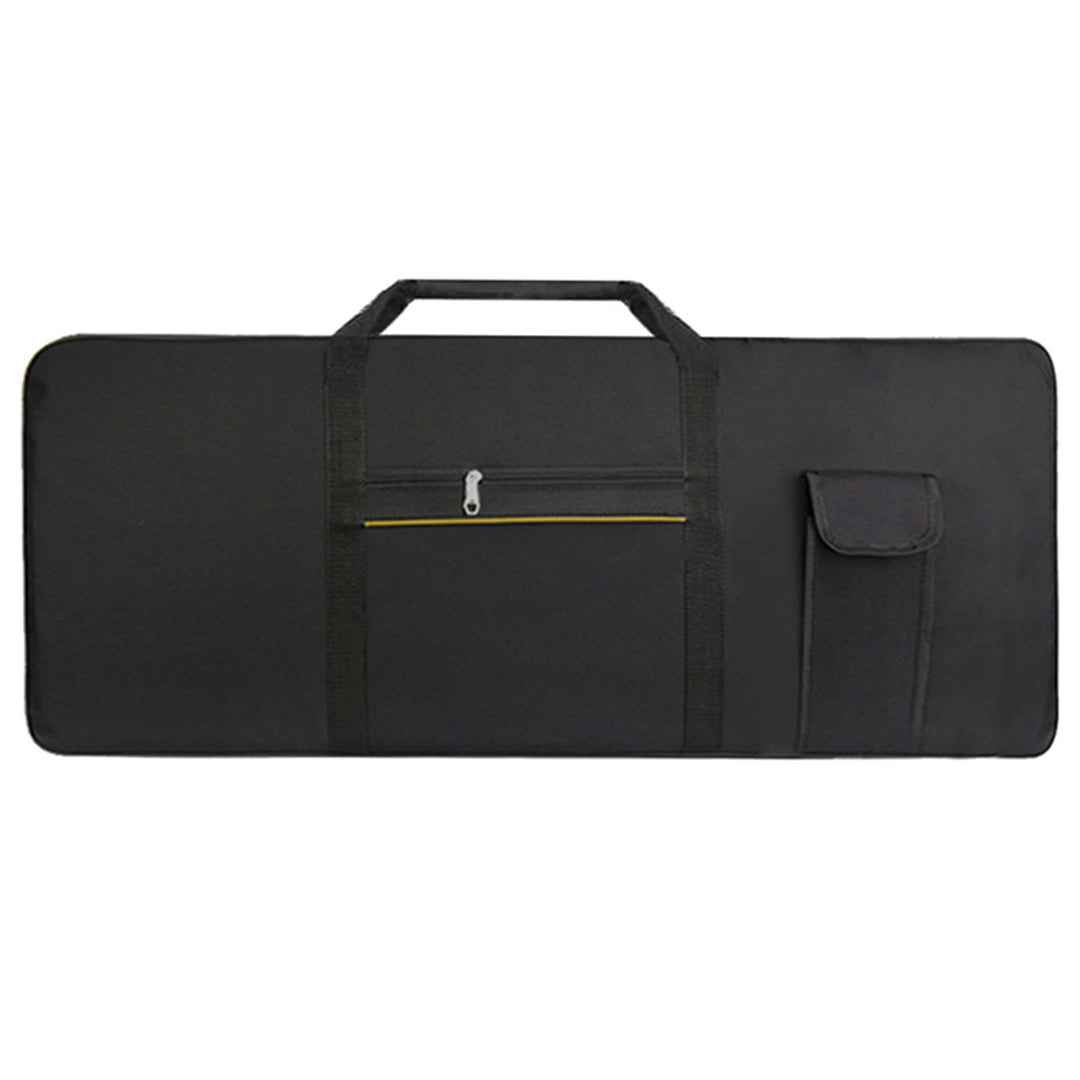 Azatemgo Keyboard Tasche，Keyboardtasche 61 Tasten，Rucksackgurte verstellbar，für E-Klaviere, 600D Oxf