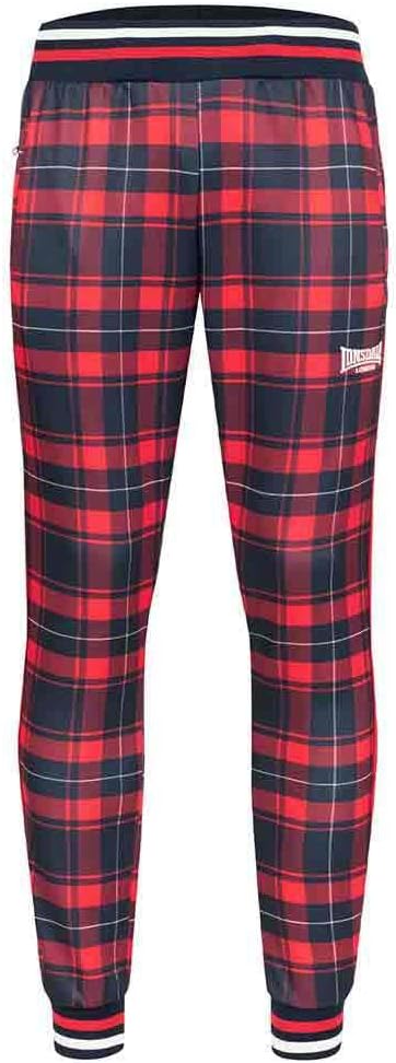 Lonsdale Herren Wickstone Trainingsanzug, Rot/Blau