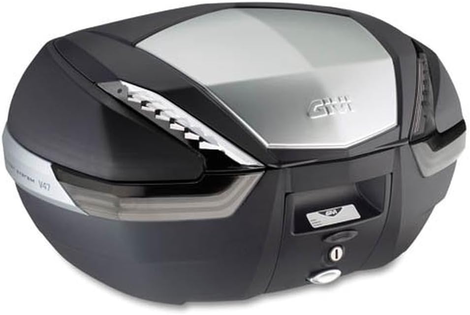 Givi V47NT Tech Monokey Topcase mit Alu Blende Volumen 47 Liter/Max Zuladung, 10kg