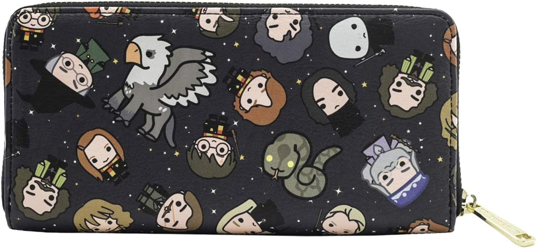 Harry Potter Geldbörse Chibi Characters Loungefly 20x10x2cm grau