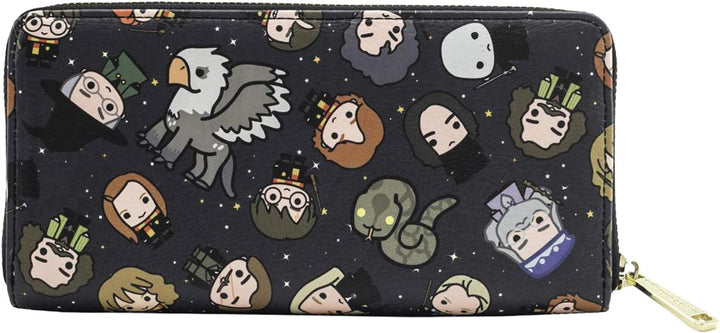 Harry Potter Geldbörse Chibi Characters Loungefly 20x10x2cm grau