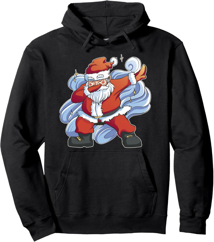 Weihnachten Weihnachtsmann Christmas xmas dabbin 'santa Pullover Hoodie